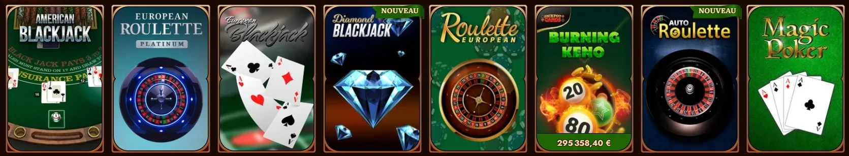Jeux de table